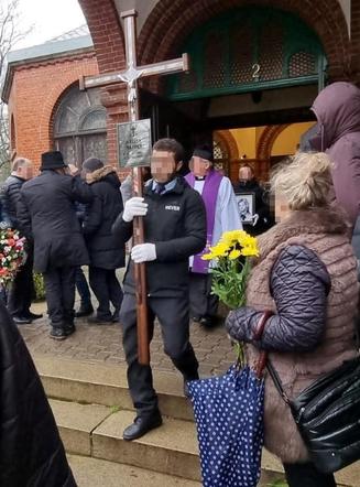 Pogrzeb mamy Radosława Majdana