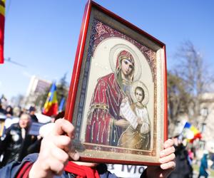 Potężna demonstracja w Mołdawii, w Kiszyniowie.