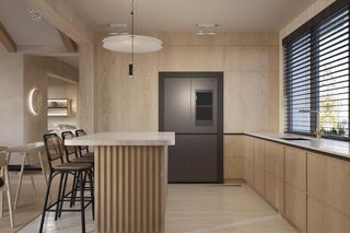 Dom w stylu japandi w Busku-Zdroju