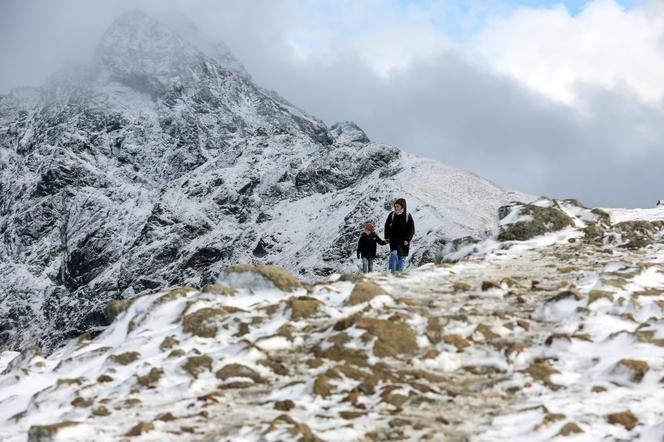 Tatry przysypane śniegiem