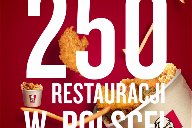 KFC świętuje 250 restaurację 
