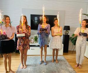 Słynne kieleckie pięcioraczki świętowały urodziny