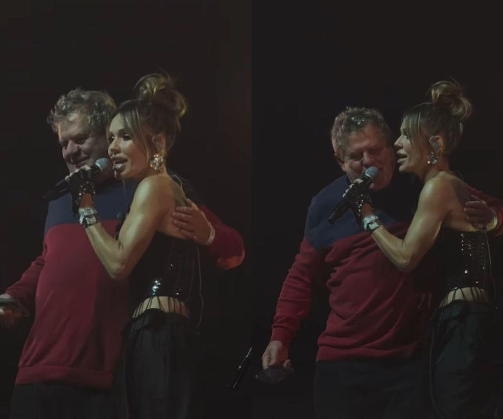 Doda i Kazik na jednej scenie