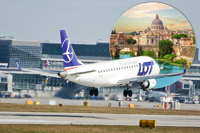 Horrendalne ceny biletów z Warszawy do Rzymu. Aż złapiecie się za kieszeń!
