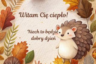 kartki na dzień dobry jesień