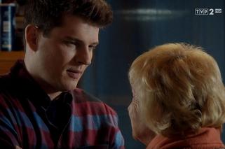 	M jak miłość, odc. 1515: Kisielowa (Małgorzata Różniatowska), Janek (Tomas Kollarik)