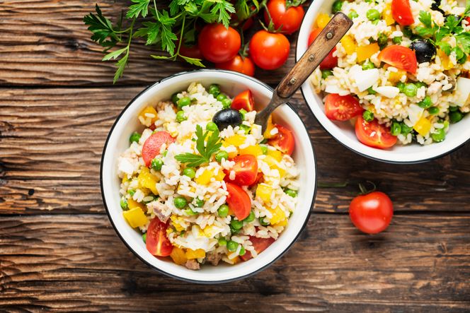 Włoska sałatka ryżowa: pyszna, zdrowa, łatwa