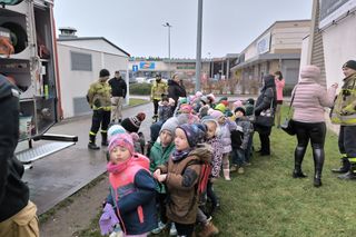 Strażacy pod leszczyńskim Multikinem 