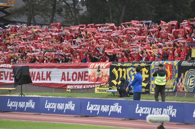 Elana Toruń - Widzew Łódź, zdjęcia z meczu 1/32 Fortuna Pucharu Polski. Święto kibiców przy ul. Bema