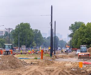 Budowa tramwaju do Wilanowa w Warszawie