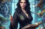 Wiedźmin: Geralt, Ciri, Triss i Yennefer w Hogwarcie! AI przeniosła ich do szkoły magii!