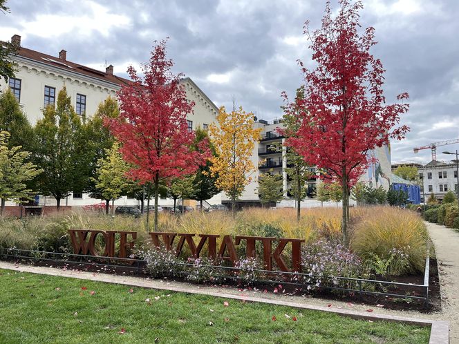 Park im. Wisławy Szymborskiej w Krakowie