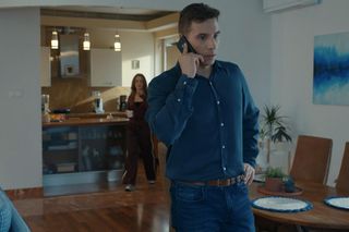 Barwy szczęścia odc. 3193. Oliwka (Wiktoria Gąsiewska), Tomasz Kępski (Jakub Sokołowski)