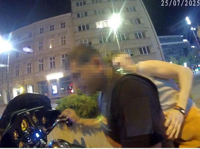 Pijany motocyklista zatrzymany w Katowicach