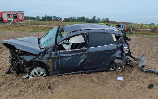 Klonownica-Plac: Makabryczna śmierć kierowcy forda. Koszmarny wypadek pod Białą Podlaską