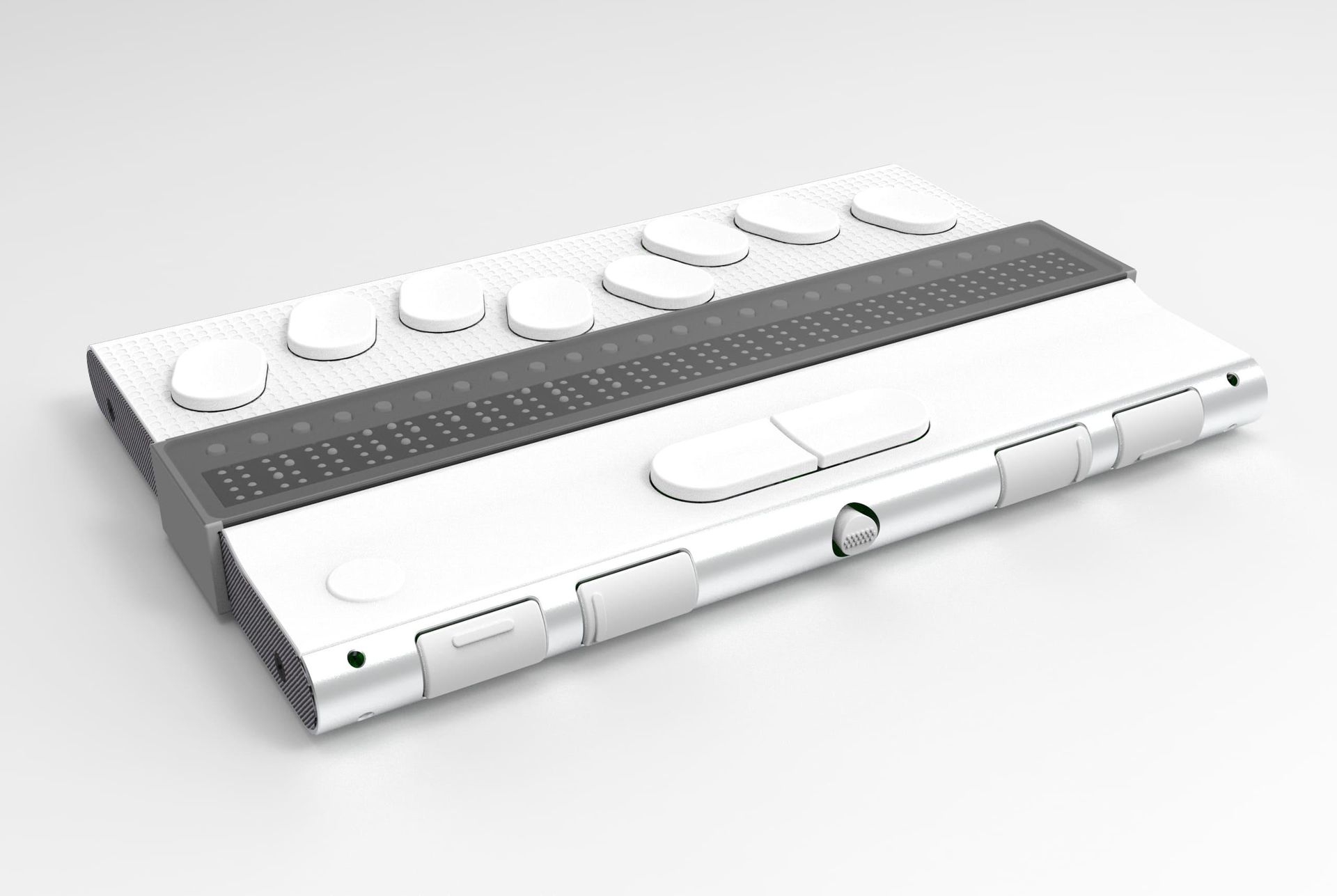 BraillePen24, projekt: Zespół Harpo pod kierownictwem mgr inż. Jarosława Urbańskiego, zespół Metaphor – Anna Wróblewska oraz projektantki Joanna Leciejewska i Agnieszka Mazurek, produkcja: HARPO 