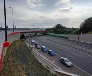 Strażacy zamknęli tunel Południowej Obwodnicy Warszawy. Trwa sprawdzanie obiektu