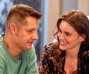 M jak miłość odc. 1864. Franka (Dominika Kachlik), Paweł (Rafał Mroczek)