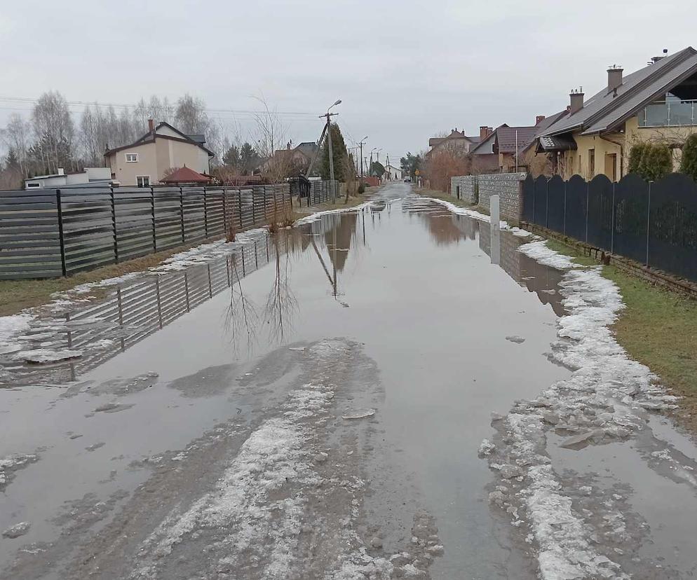 Sołtykowska po opadach