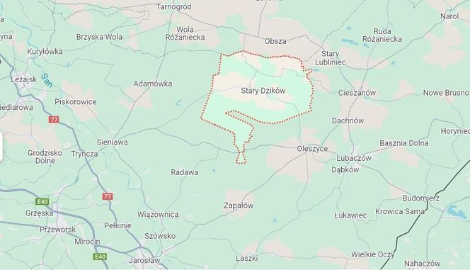 3. Stary Dzików, gmina wiejska: 11 439,5 zł na jednego mieszkańca