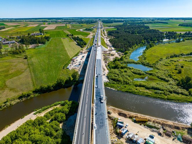 Obwodnica Łomży w budowie - najświeższe zdjęcia - maj 2025