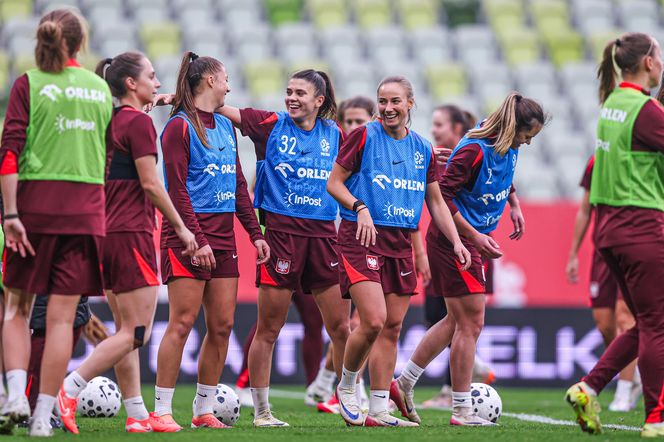 Marta Nawrocka na zgrupowaniu piłkarskiej reprezentacji kobiet