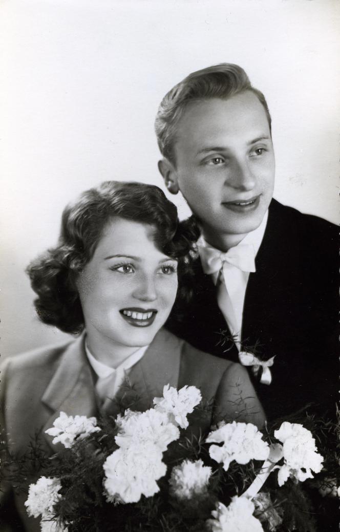 Wojciech Pokora z żoną Hanną