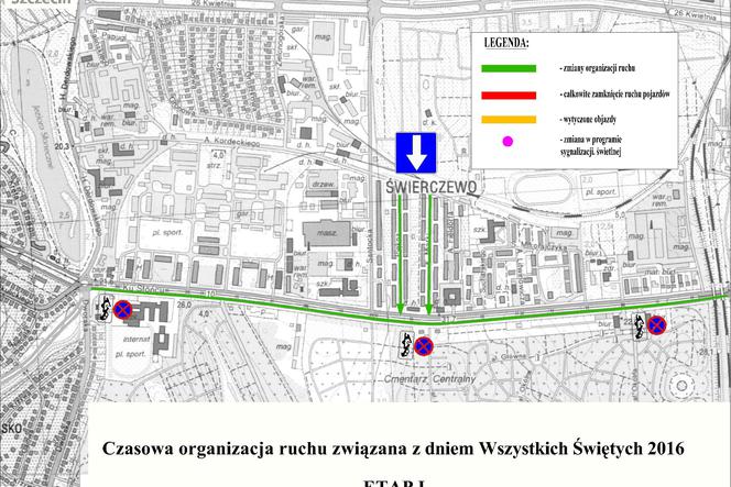 Wszystkich Świętych w Szczecinie: zamknięte ulice, komunikacja miejska, jak dojechać na cmentarz? [INFORMATOR, MAPY]