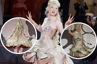 Luna w bardzo oryginalnej kreacji na festiwalu w Wenecji. Pozowała jak bogini! Pozostałe suknie też robią wrażenie