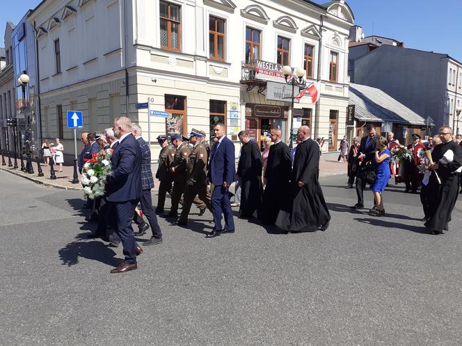 Odsłonięcie tablicy upamiętniającej 100-lecie Cudu nad Wisłą