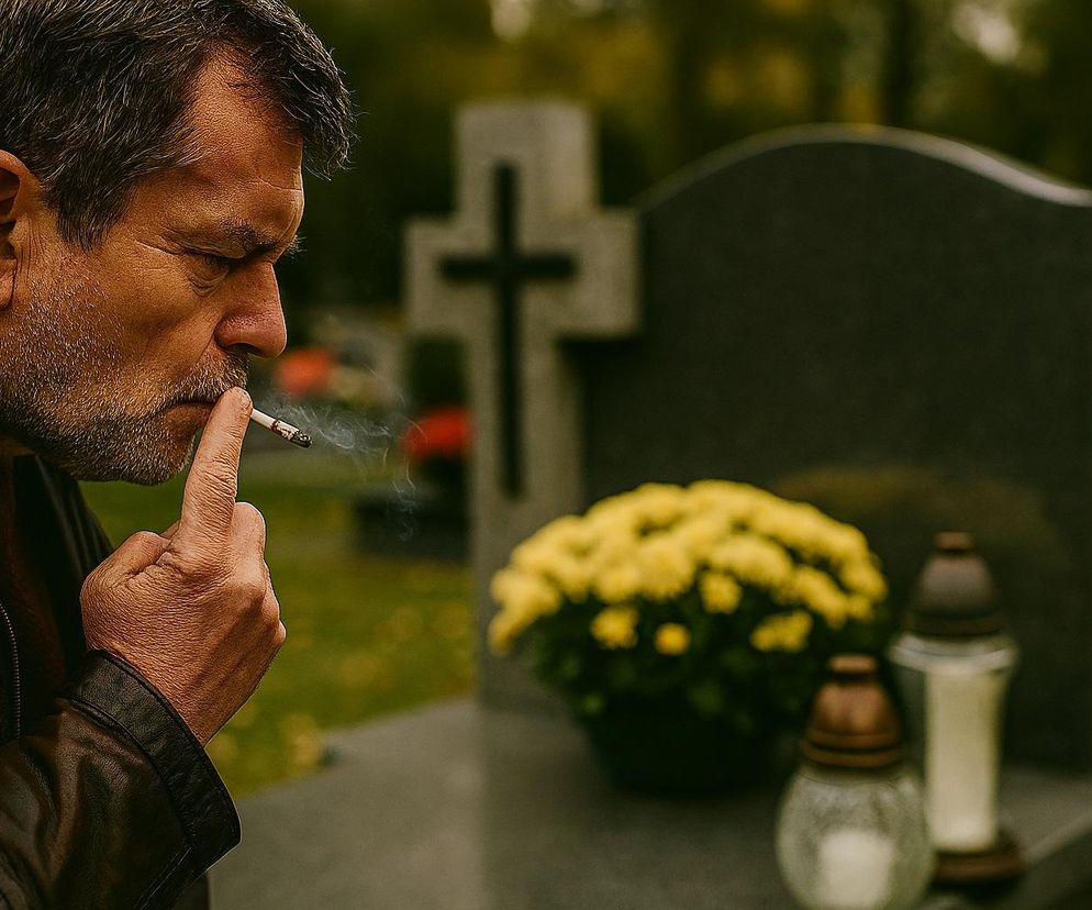 Nigdy nie rób tego na cmentarzu!