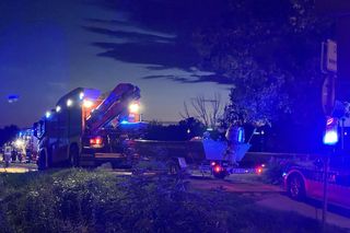 Koszmar pod Warszawą. Ciało zwisało głową w dół z zapory wodnej