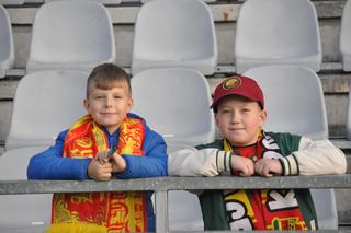 Kibice na meczu Korona Kielce - Warta Poznań