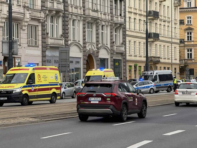 Wypadek w centrum Warszawy. Potrącone dziecko