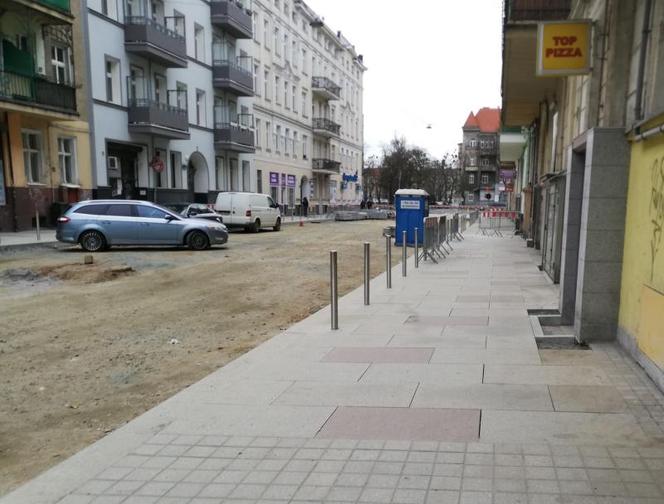 Tak wyglądają nowe chodniki w śródmieściu Szczecina