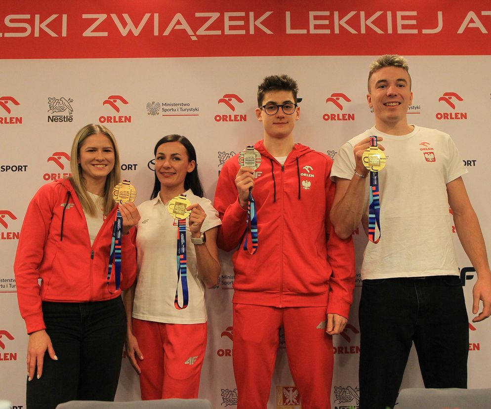 Medaliści lekkoatletycznych HME wrócili do kraju