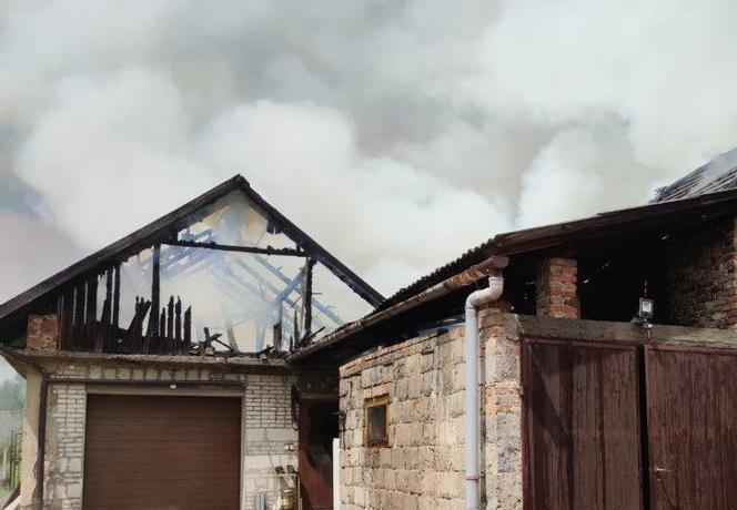 Podpalił stodołę, bo rodzina chciała wyrzucić go z domu