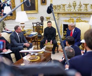 Spotkanie Zełeński - Trump w Białym Domu z udziałem europejskich liderów
