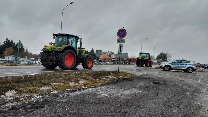 Protest rolników Zamość 2024