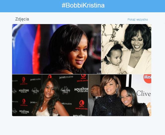 Bobbi Kristina Brown i Whitney Houston