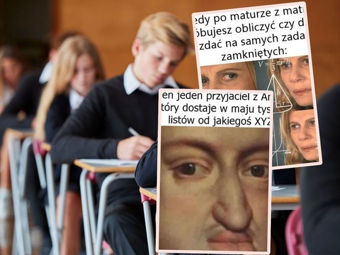 Memy o maturze nie tylko dla piszących egzamin