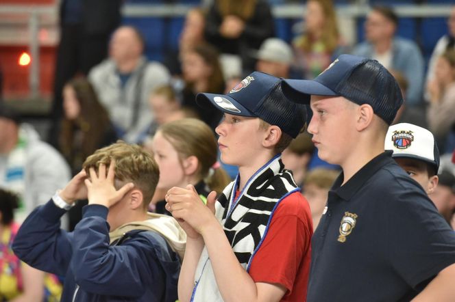 Arriva Polski Cukier Toruń - Anwil Włocławek, zdjęcia kibiców i zawodników z meczu 22. kolejki Orlen Basket Ligi