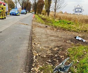 Tragiczny wypadek na DW924. Nie żyje motocyklista