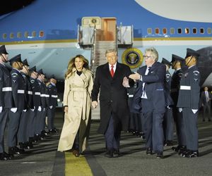 Donald Trump dziś spotka się z królem! Prezydent już w Wielkiej Brytanii