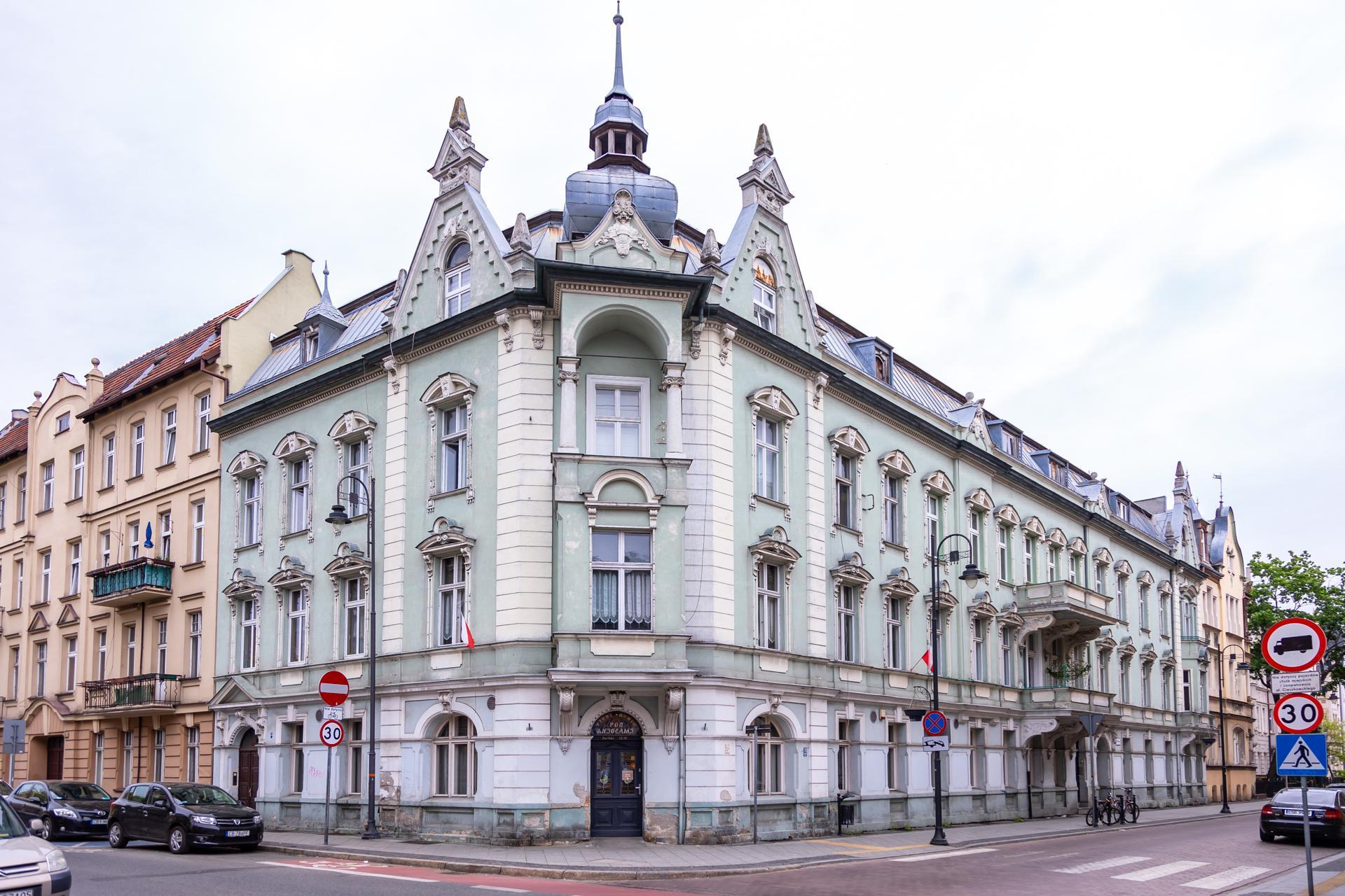 Kamienice przy ulicy Cieszkowskiego w Bydgoszczy
