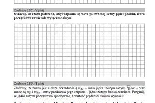 fizyka dodatkowe - arkusze maturalne