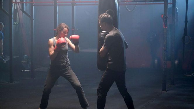 	M jak miłość odc. 1856. Jakub Karski (Krzysztof Kwiatkowski), Martyna (Magdalena Turczeniewicz)