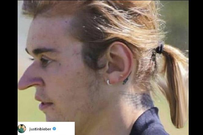 Justin Bieber przedstawia swojego zmyślonego brata