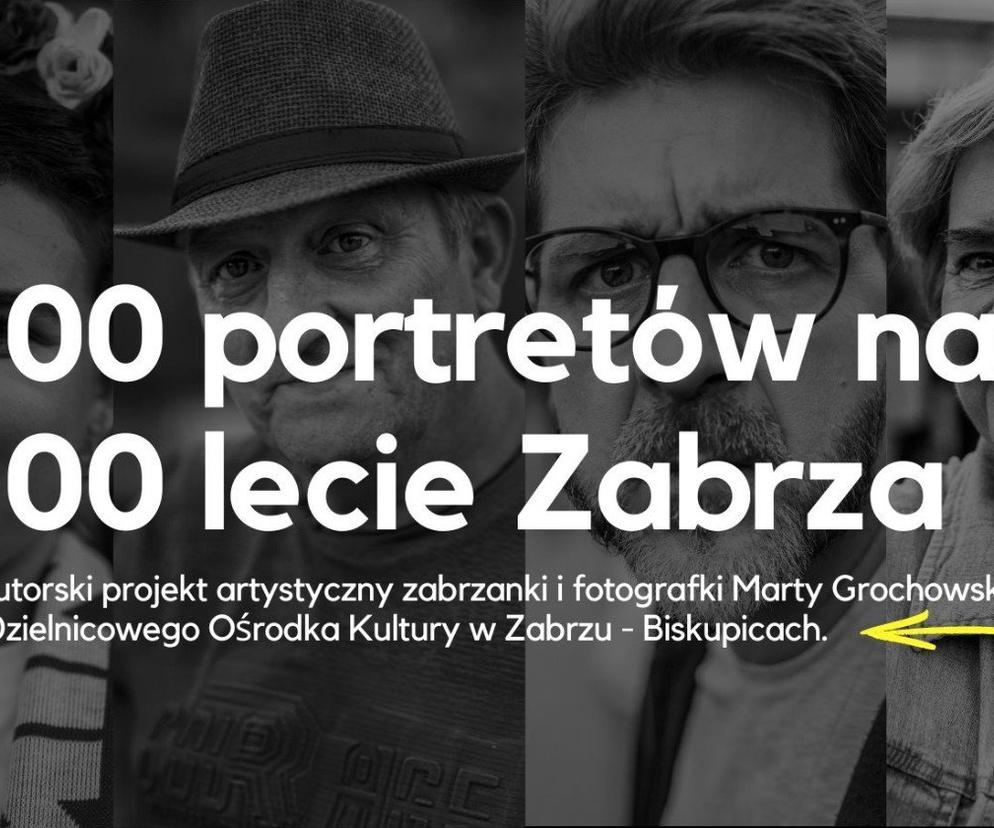 100 portretów na 100lecie Zabrza