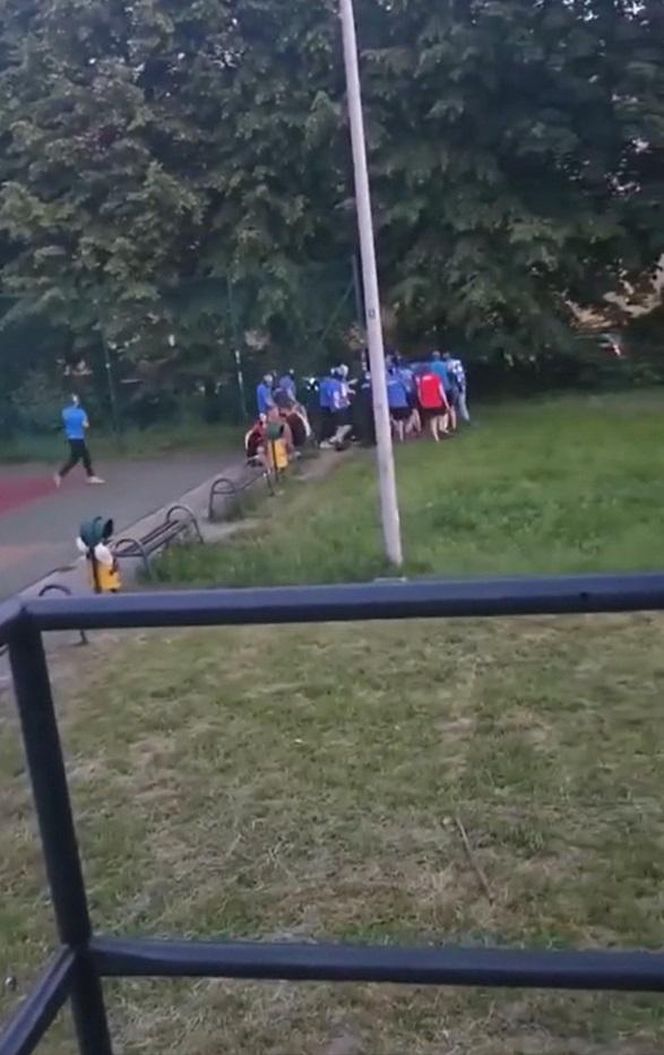 Akcja pseudokibiców w Jaworznie